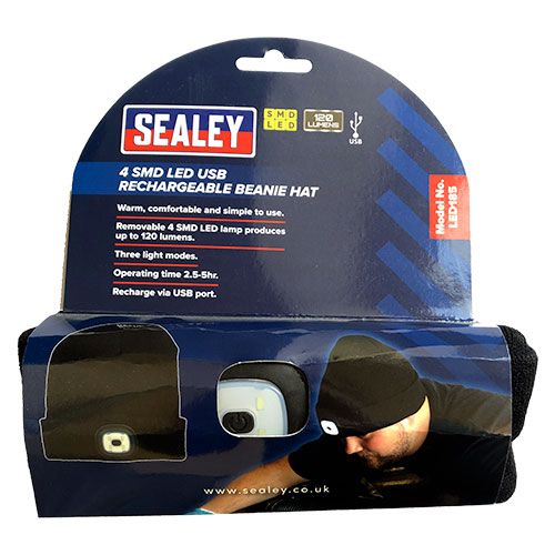 Sealey Beanie LED Hat
